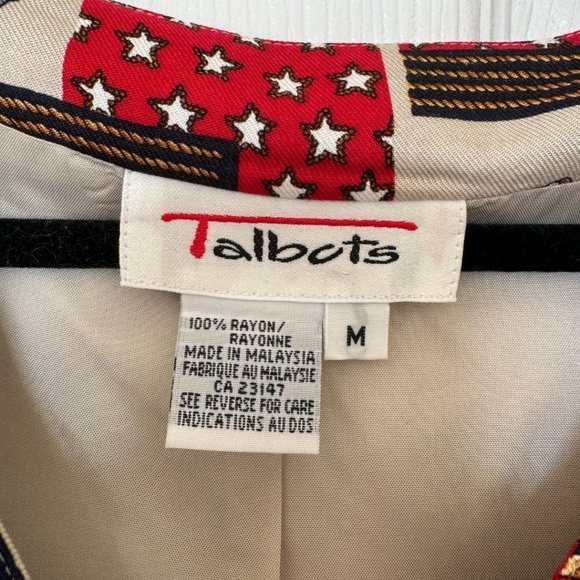 Talbots Nautical Quirky Vest | US M - Picture 6 of 6